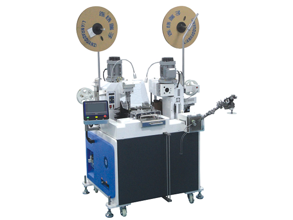 全自動平移雙頭壓端機